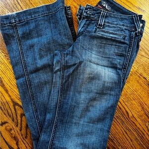 Ariat Women's Flare Jeans - Dark Blue